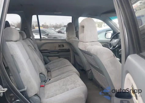 2004 Honda Pilot Ex from USA, damaged, VIN 2HKYF18404H504717